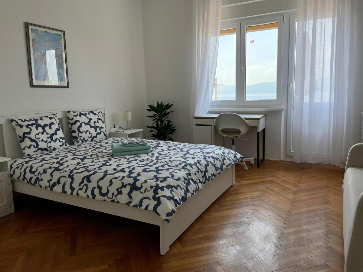 Nona'S View With Balcony Daire Rijeka Dış mekan fotoğraf