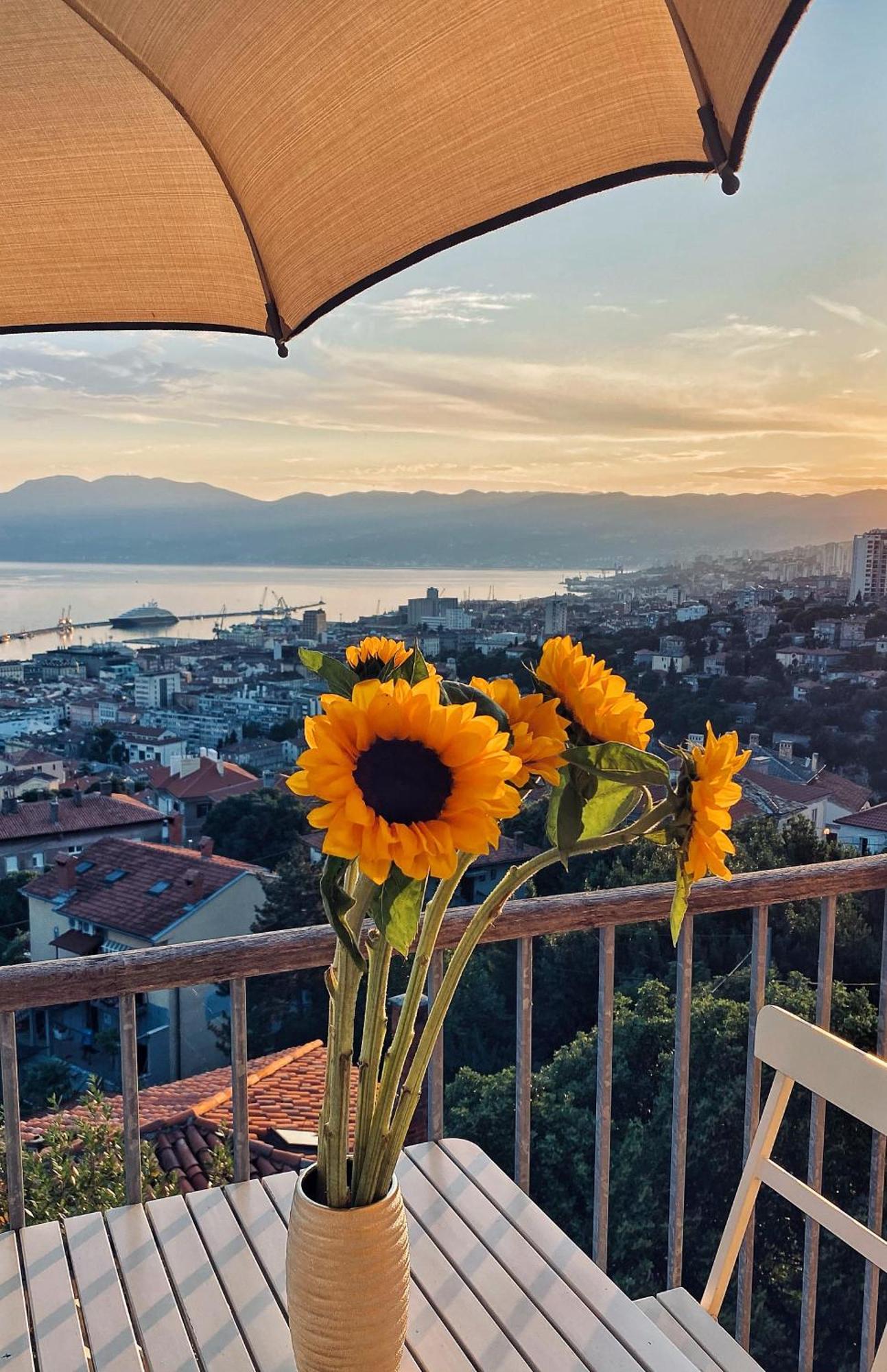 Nona'S View With Balcony Daire Rijeka Dış mekan fotoğraf